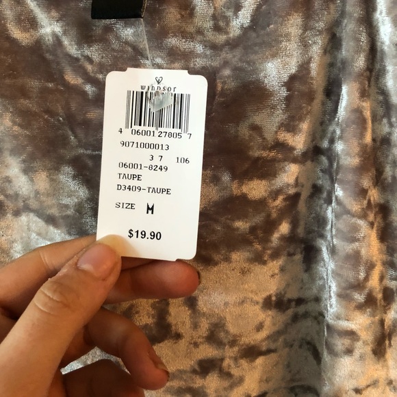 Windsor Velvet Mini Dress - Picture 7 of 7